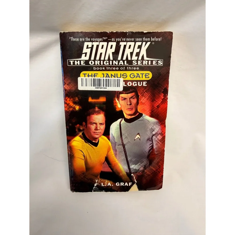 Star Trek TOS The Janus Gate Book 3 Past Prologue L.A. Graf Paperback 2002